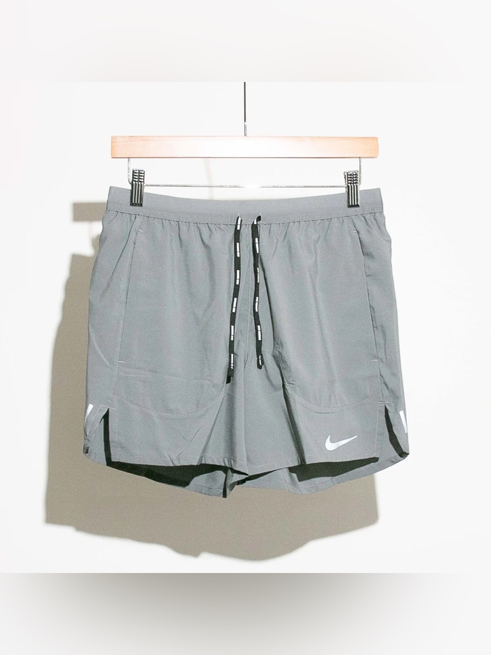 Nike Dri-fit FLEX Stride Men’s 5" Brief-lined Running Shorts CJ5453-085 Gray NEW